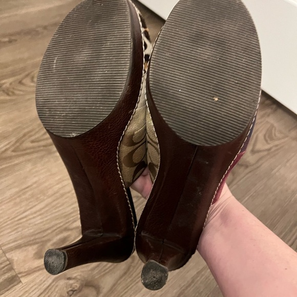 COACH patchwork mules purple - Picture 6 of 7